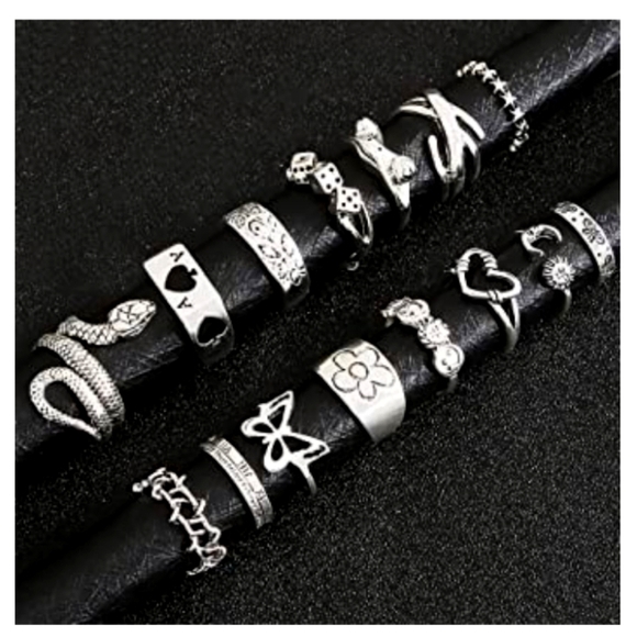 topwholesaler Jewelry - 15 Boho Chic Stackable Knuckle Rings NWT